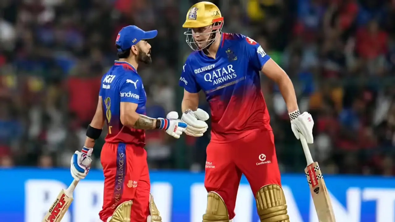 Cameron Green And Virat Kohli