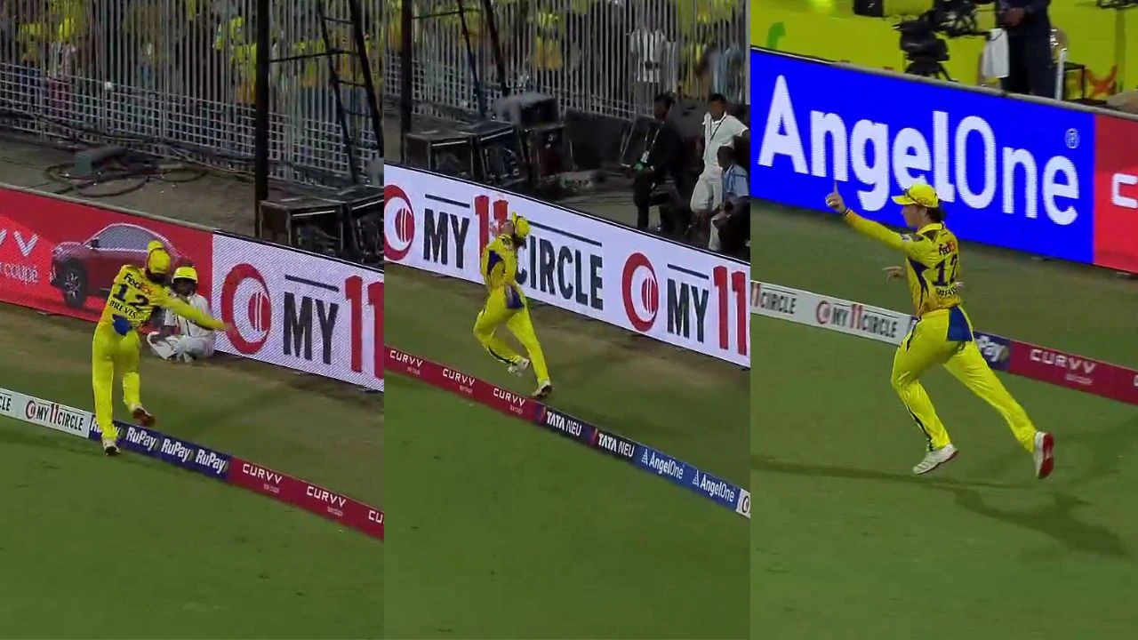 Dewald Brevis Stunning Catch