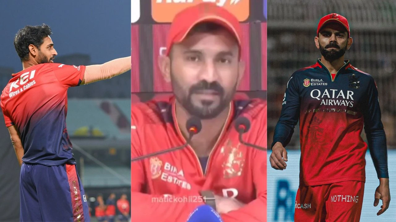 Dinesh Karthik Virat Kohli Bhuvneshwar Kumar