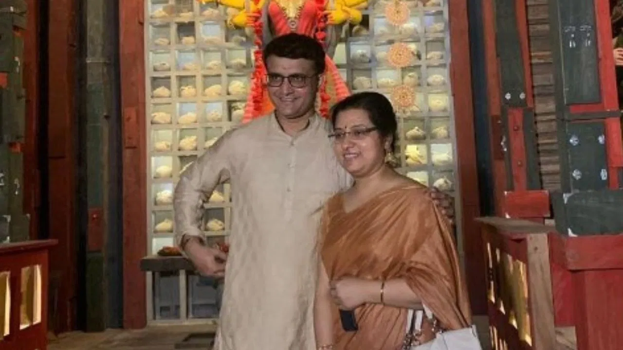 Dona And Sourav Ganguly