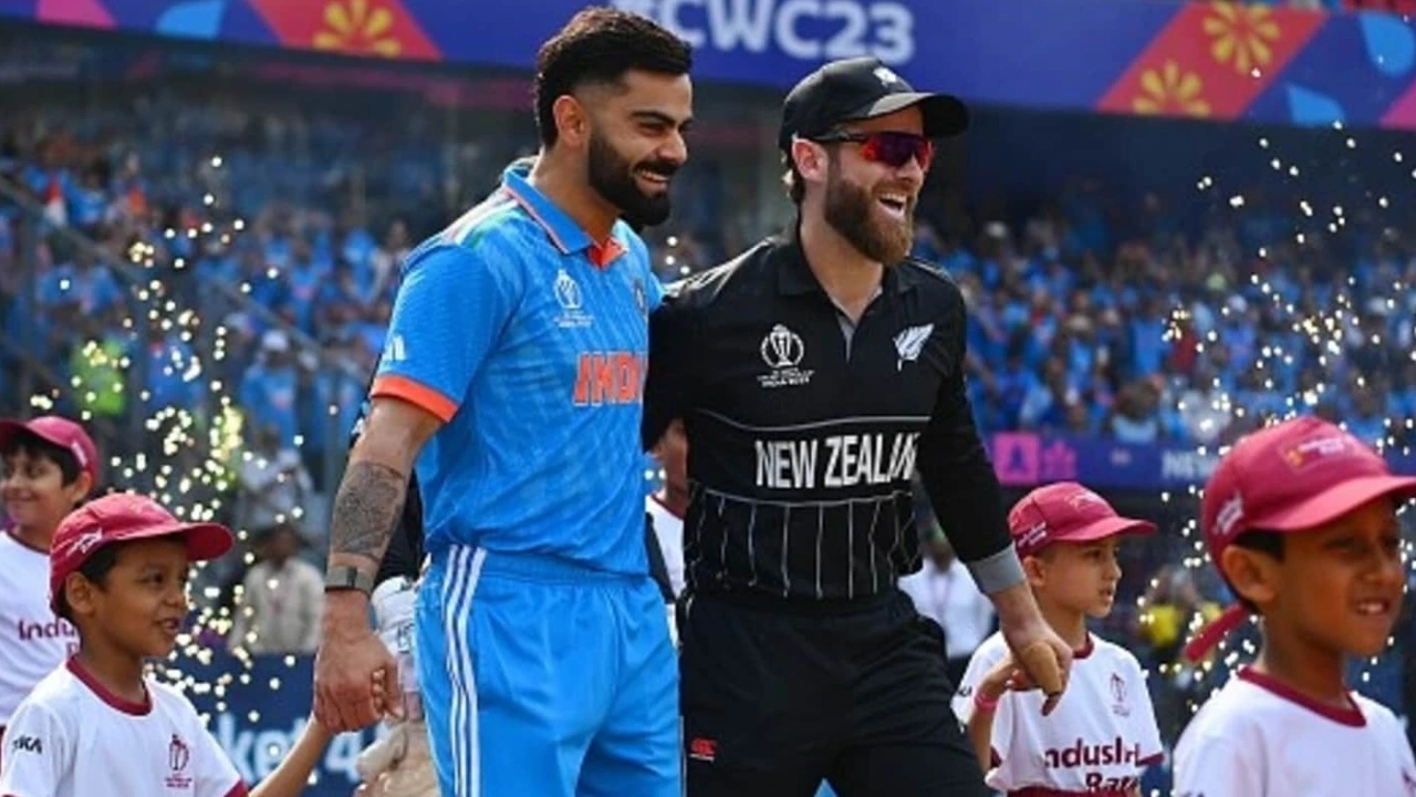 Kane Williamson and Virat Kohli