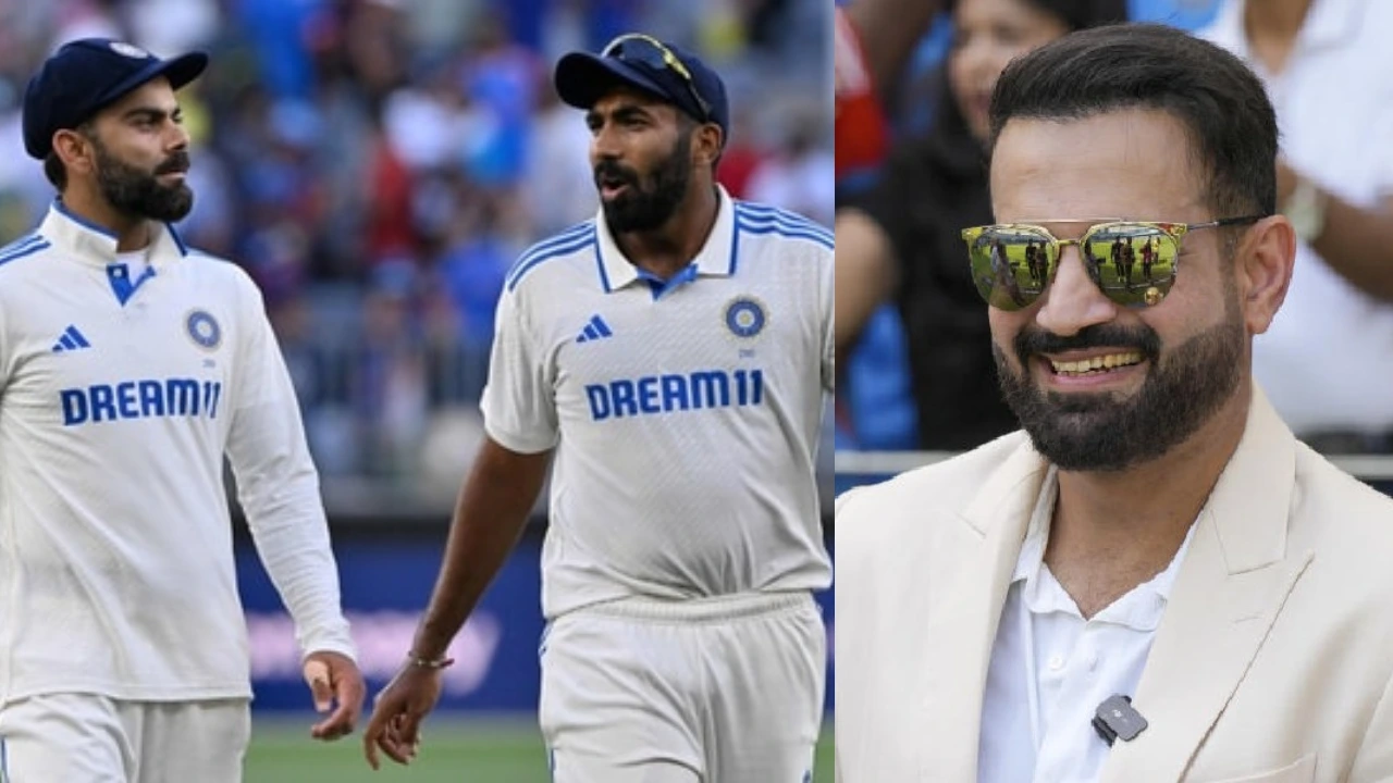 Virat Kohli, Jasprit Bumrah and Irfan Pathan