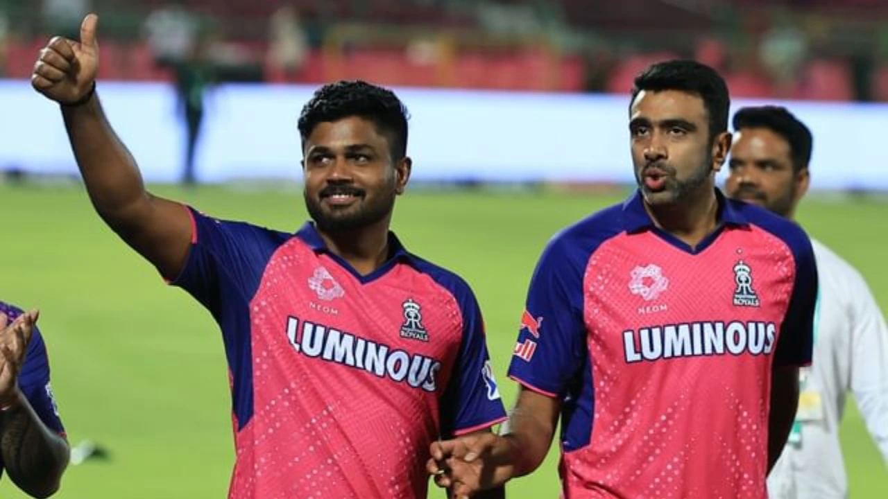 Sanju Samson and Ravichandran Ashwin