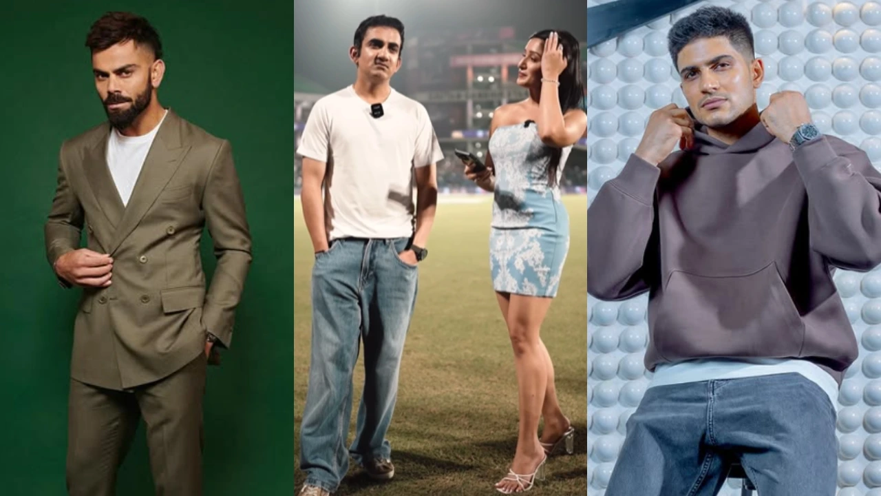 Virat Kohli, Gautam Gambhir and Shubman Gill