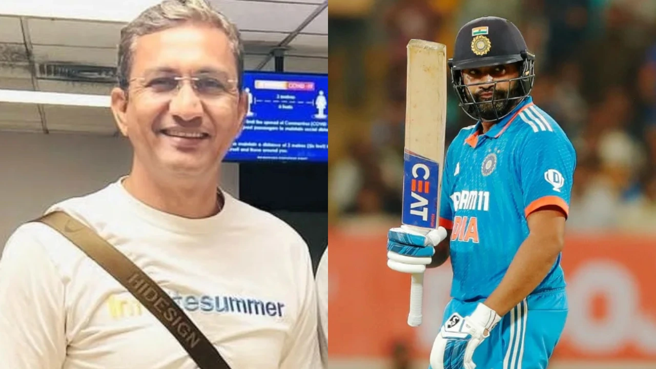 Sanjay Bangar and Rohit Sharma