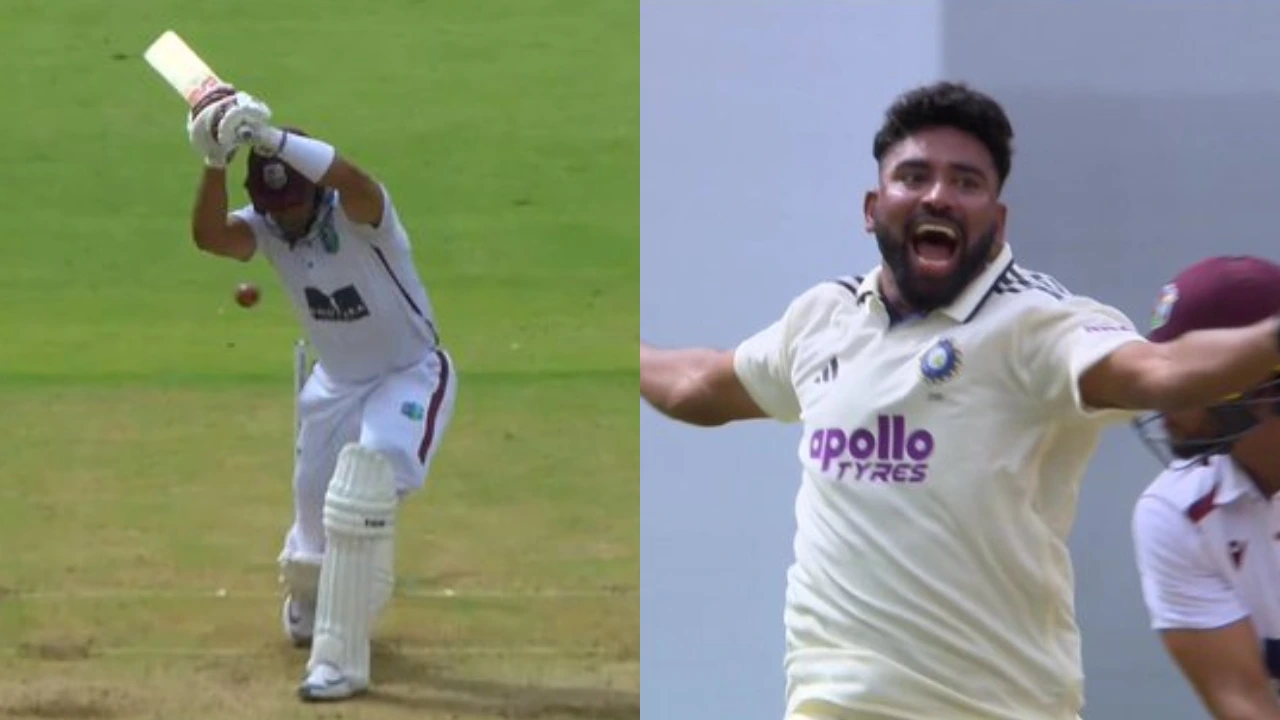 Brendon King and Mohammed Siraj