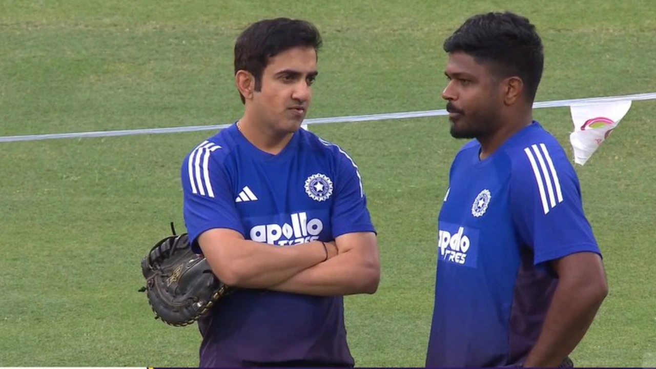 Gautam Gambhir and Sanju Samson