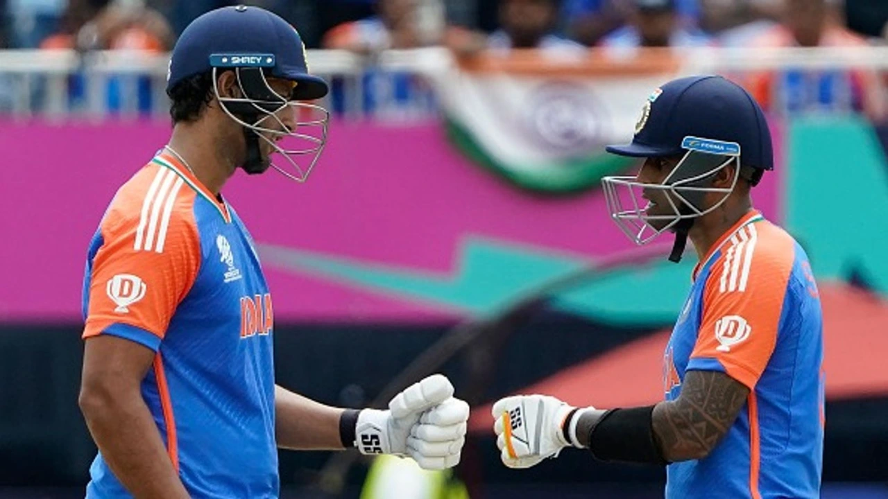 Shivam Dube and Suryakumar Yadav