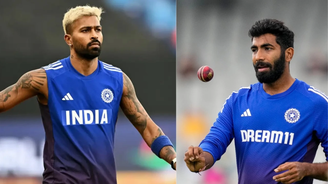 Jasprit Bumrah and Hardik Pandya