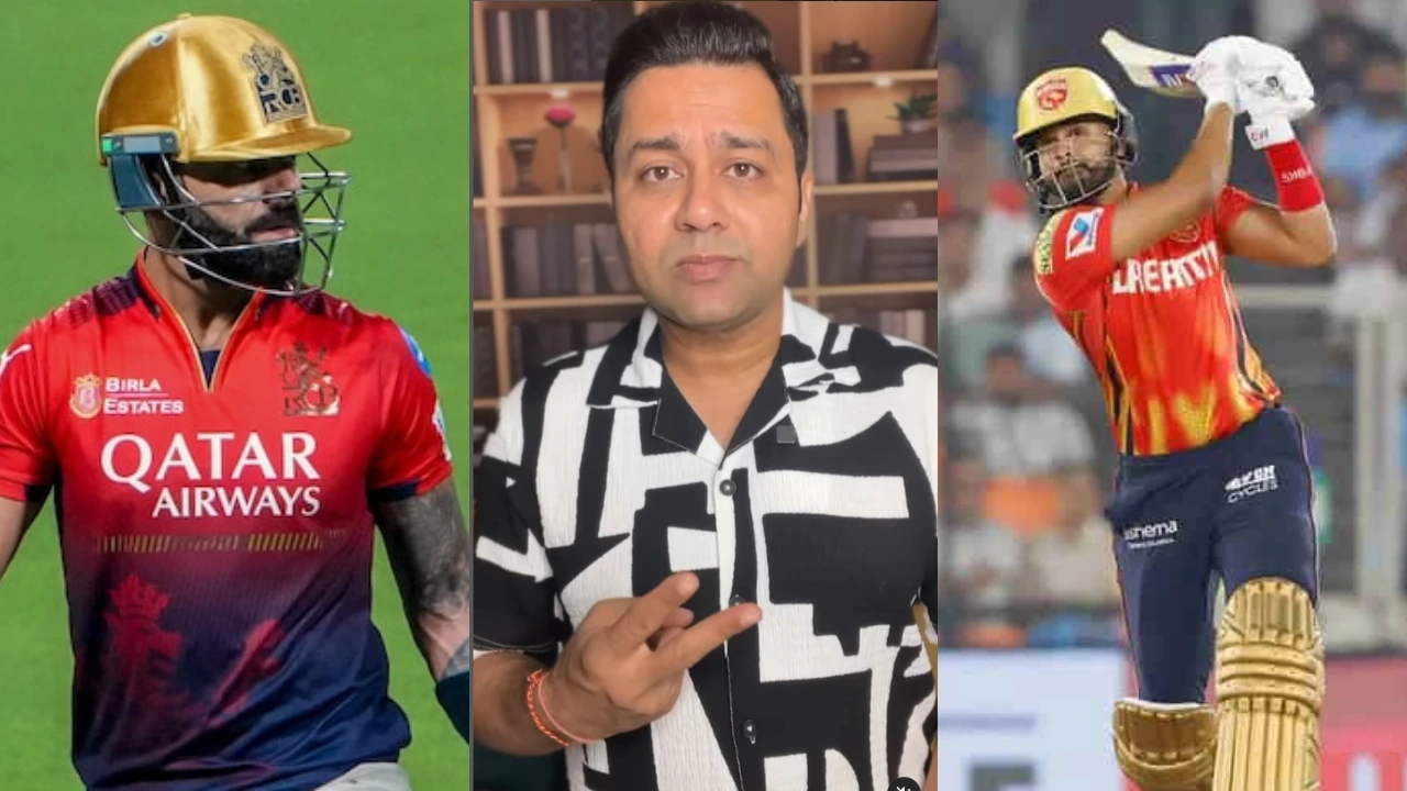 Virat Kohli, Aakash Chopra and Shreyas Iyer