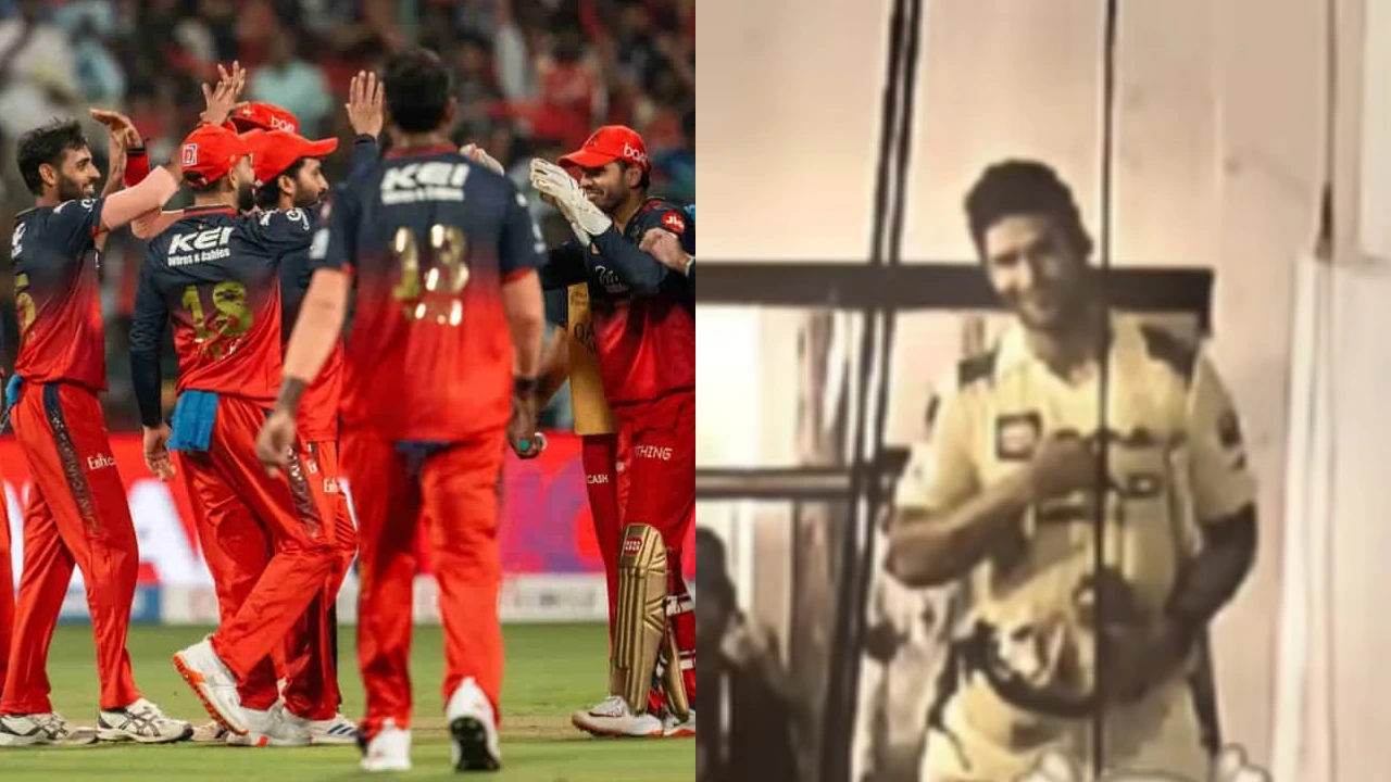 Shivam Dube mocks RCB fans