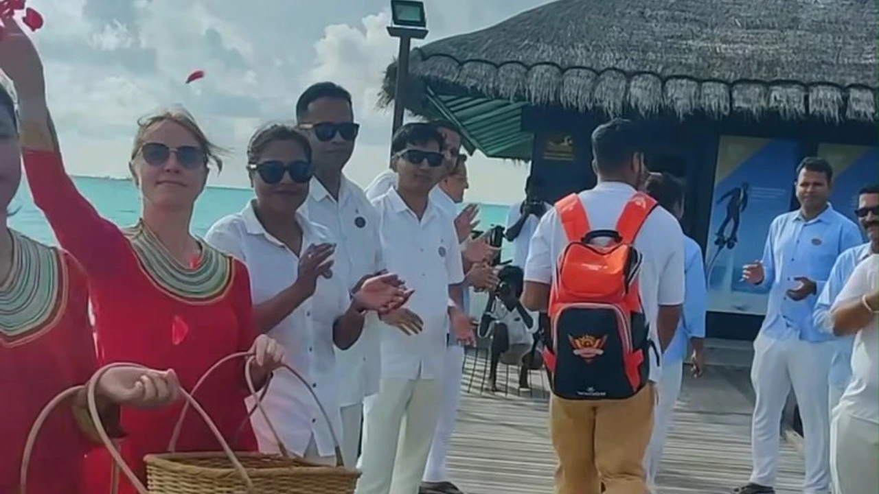 SRH team in Maldives