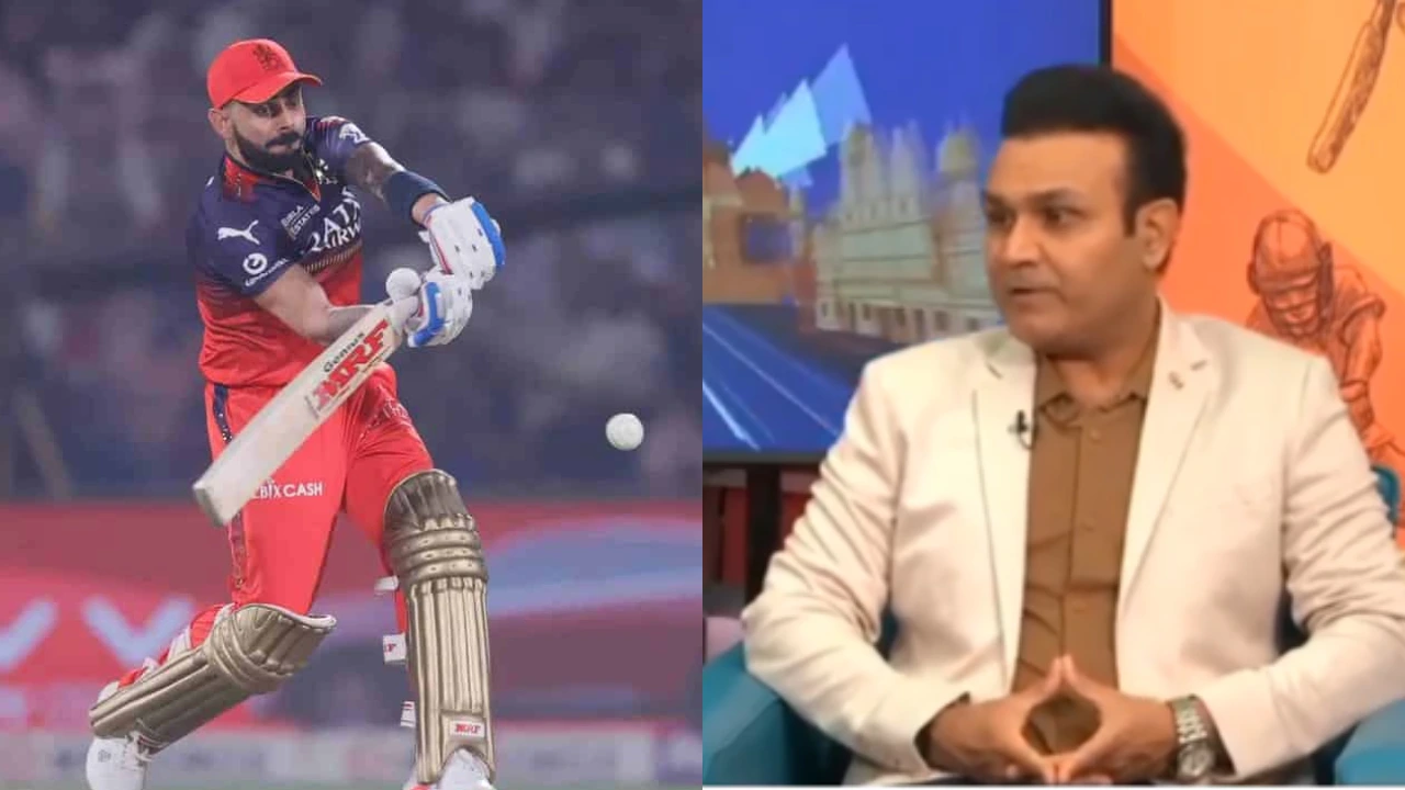Virat Kohli and Virender Sehwag