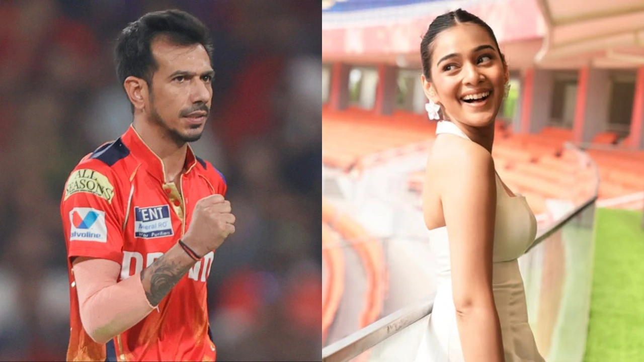 Yuzvendra Chahal and RJ Mahvash