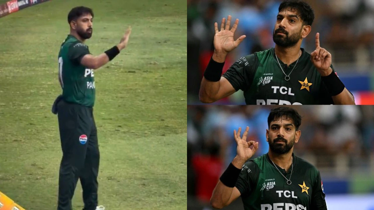 Haris Rauf in hot water