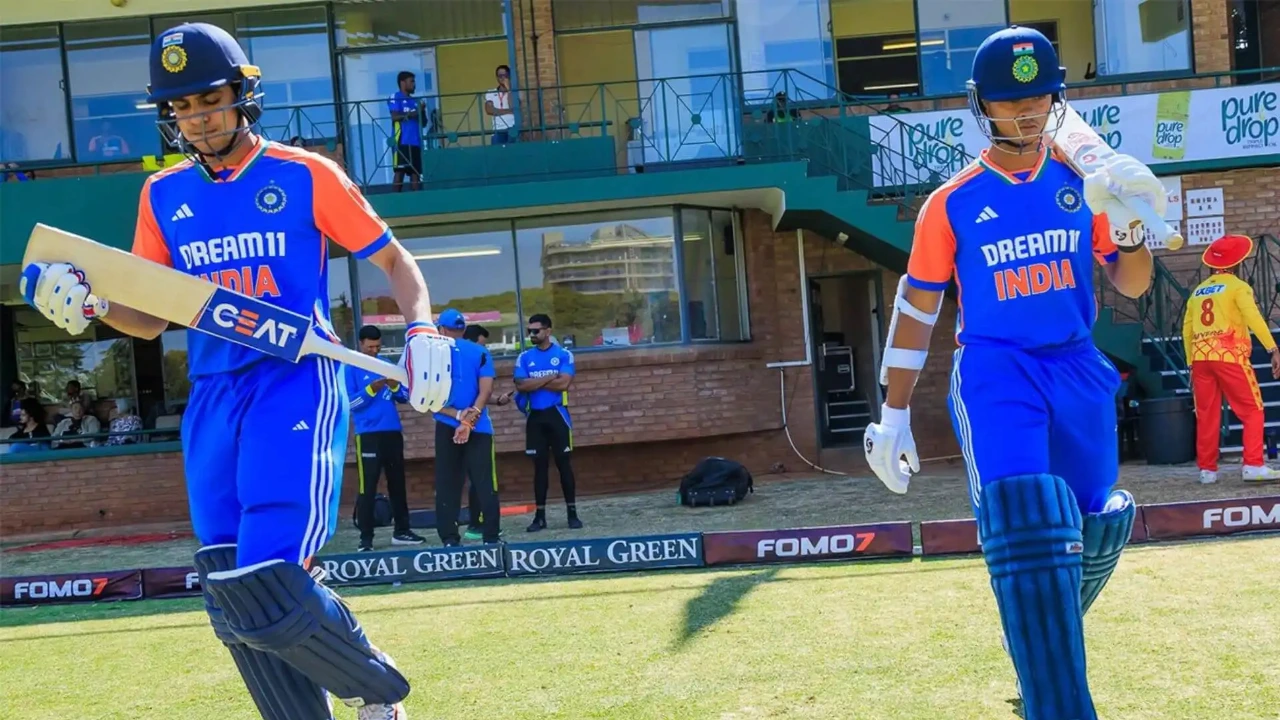 Shubman Gill and Yashasvi Jaiswal