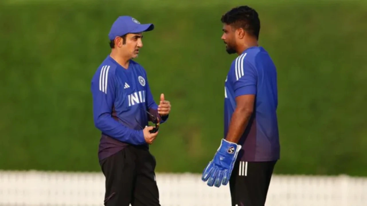 Gautam Gambhir and Sanju Samson