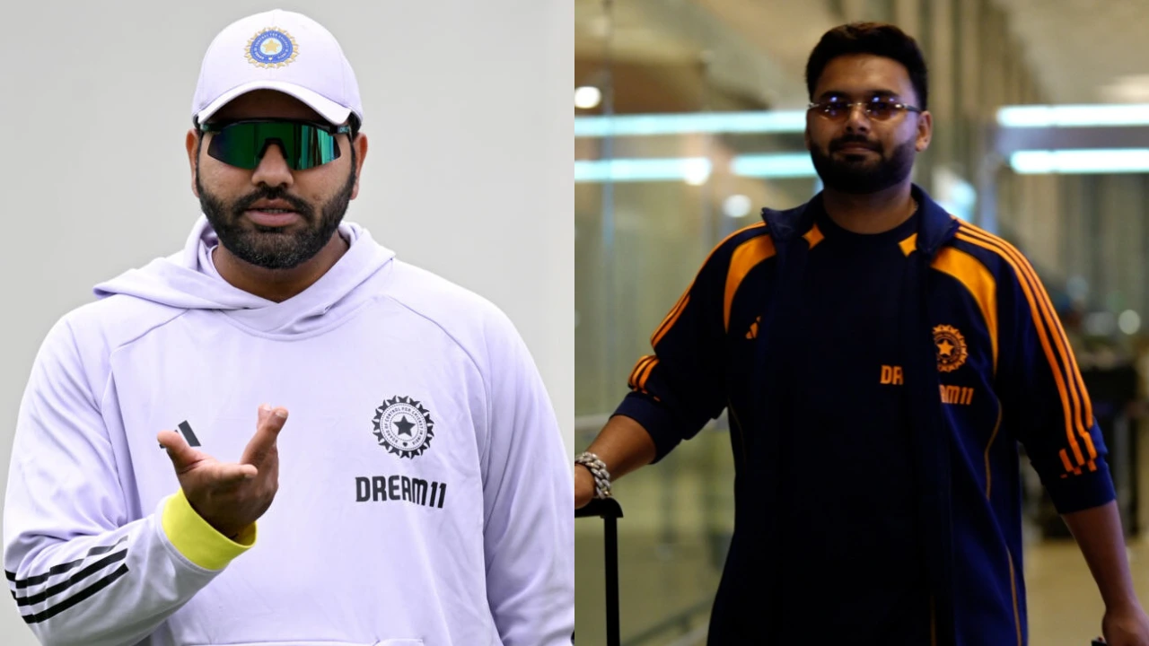 Rohit Sharma and Rishabh Pant