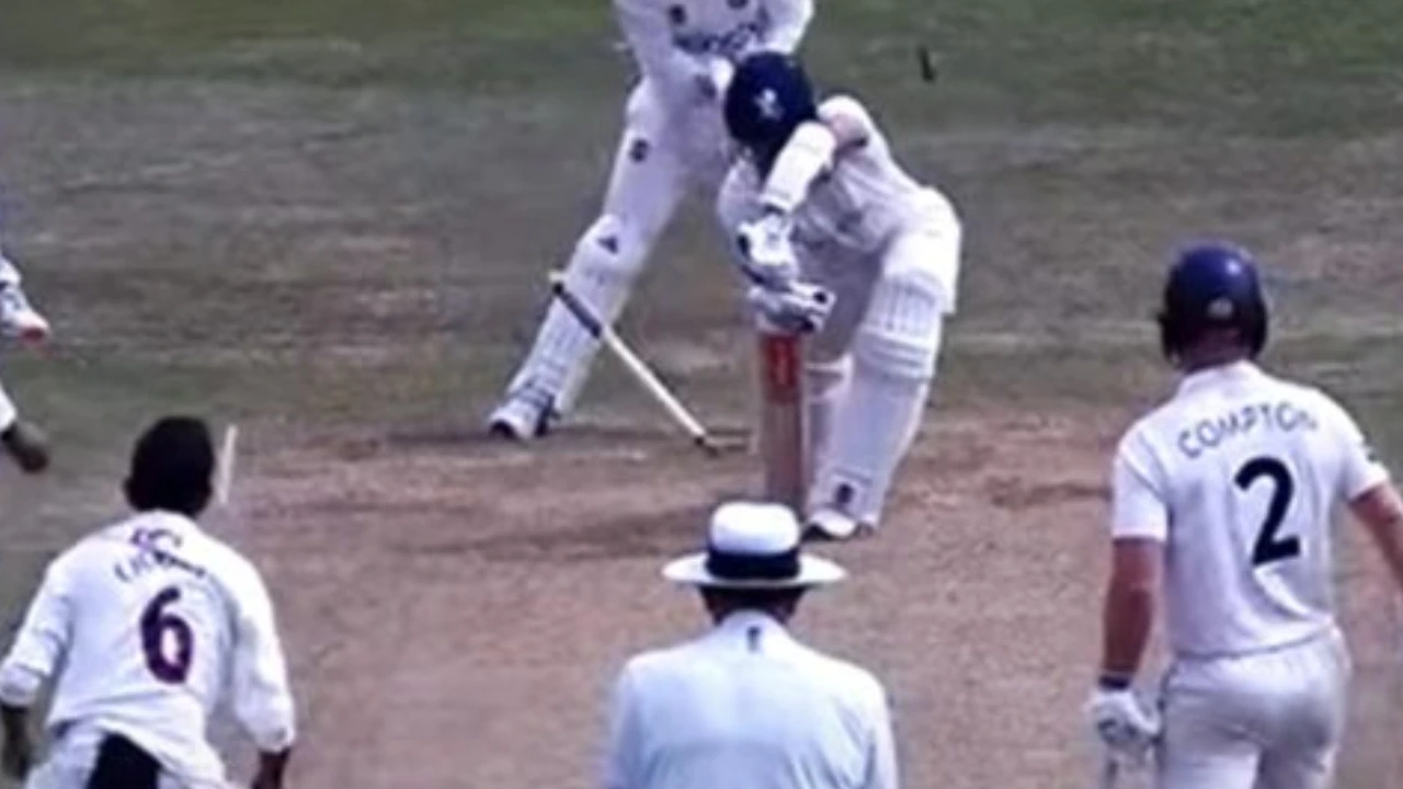 Yuzvendra Chahal in County action