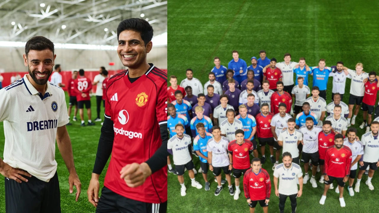 India and Manchester United Players