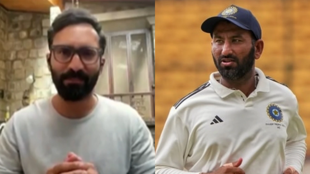 Dinesh Karthik and Cheteshwar Pujara