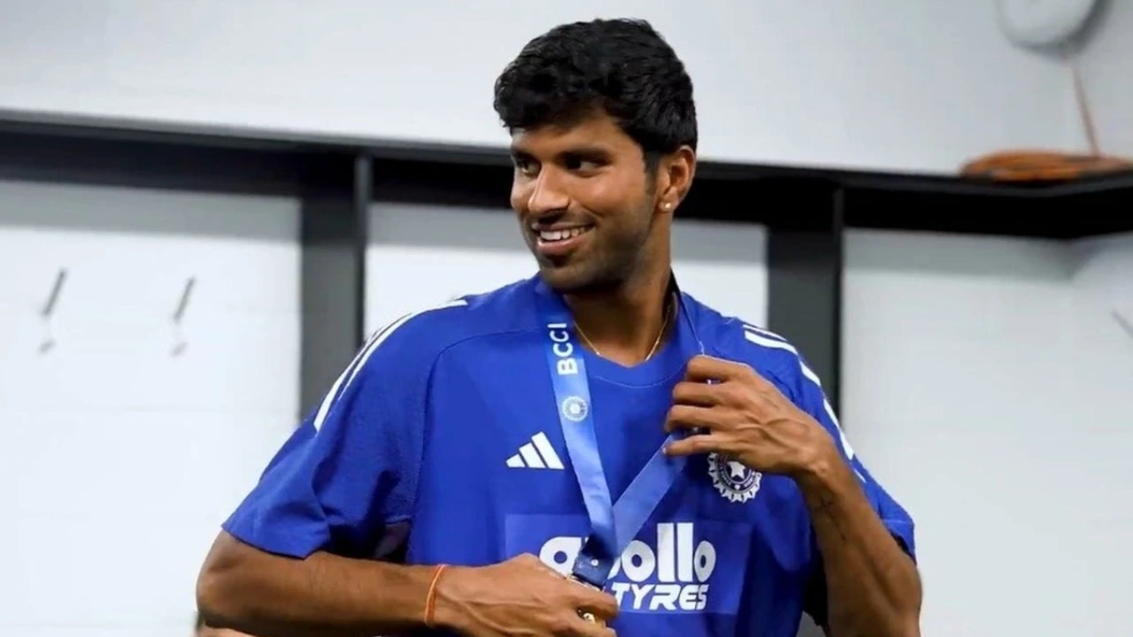 Washington Sundar of GT