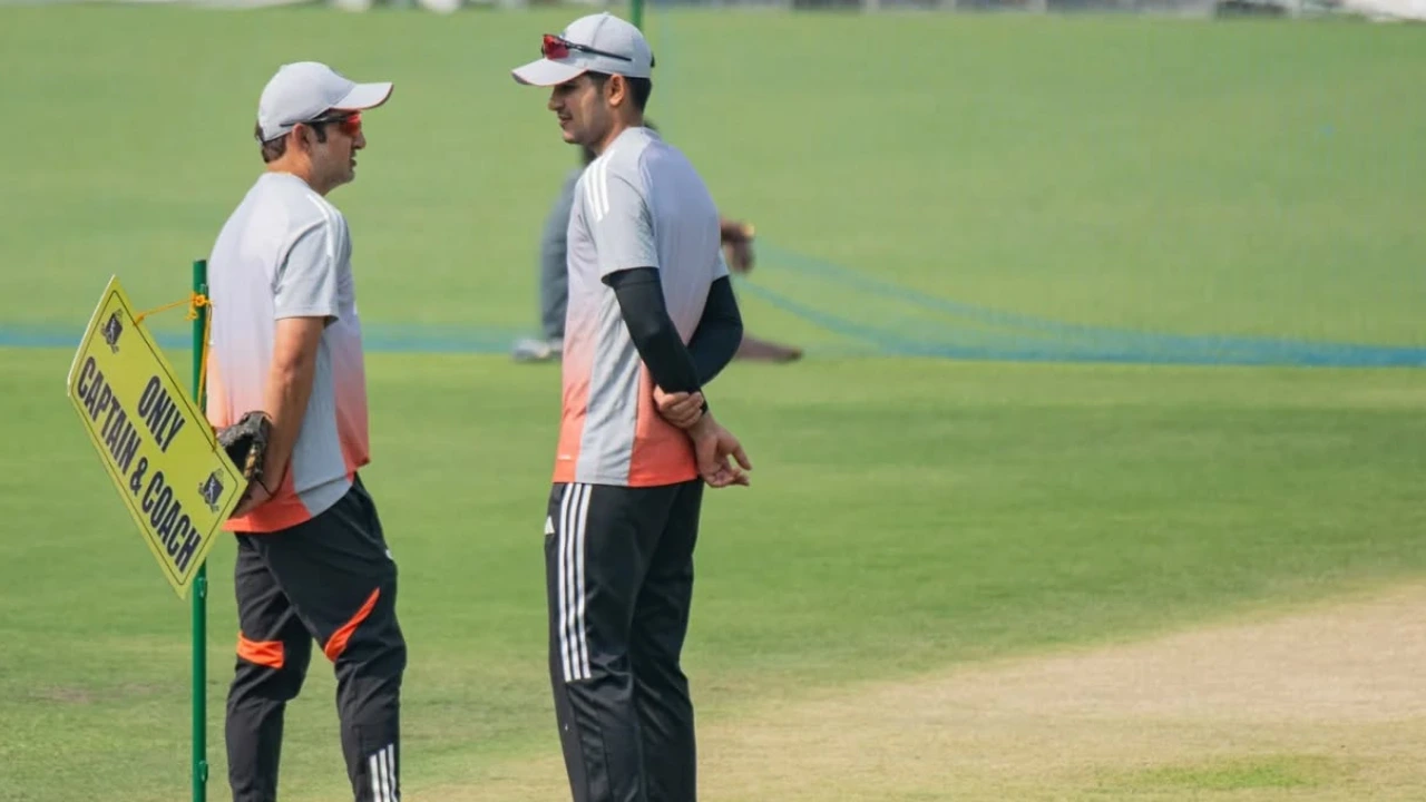 Gautam Gambhir and Shubman Gill