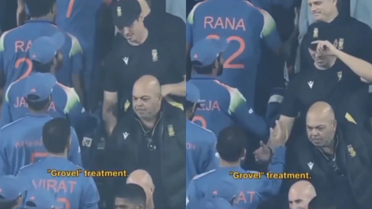 Virat Kohli and Shukri Conrad