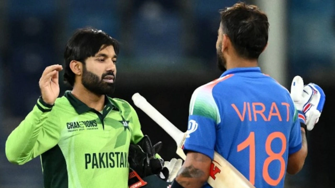 Mohammad Rizwan and Virat Kohli