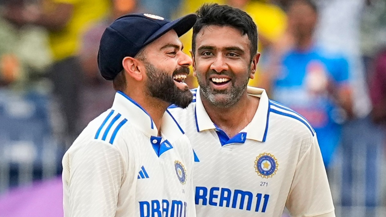 Virat Kohli and Ravichandran Ashwin