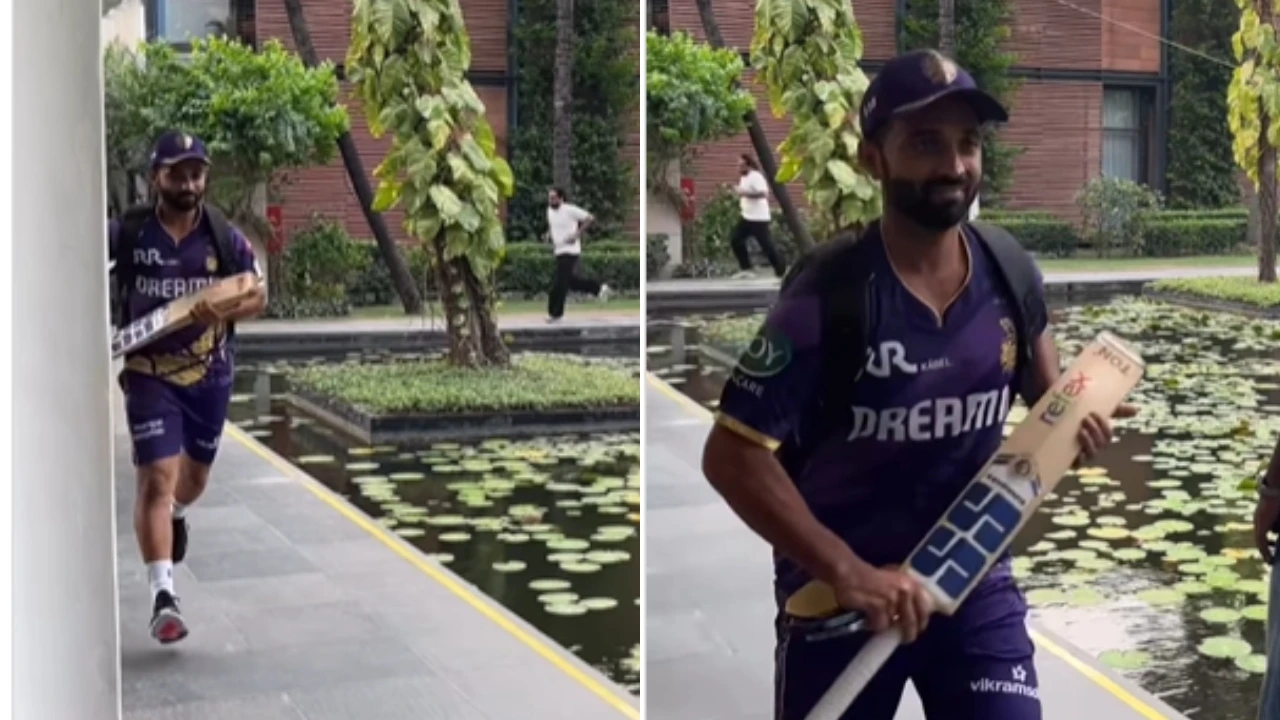 KKR captain Ajinkya Rahane