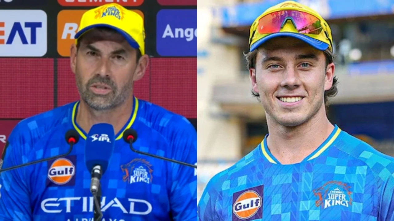 Stephen Fleming and Dewald Brevis