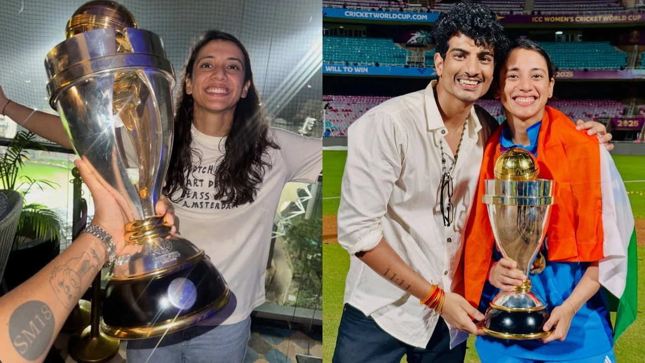 Palash Muchhal and Smriti Mandhana