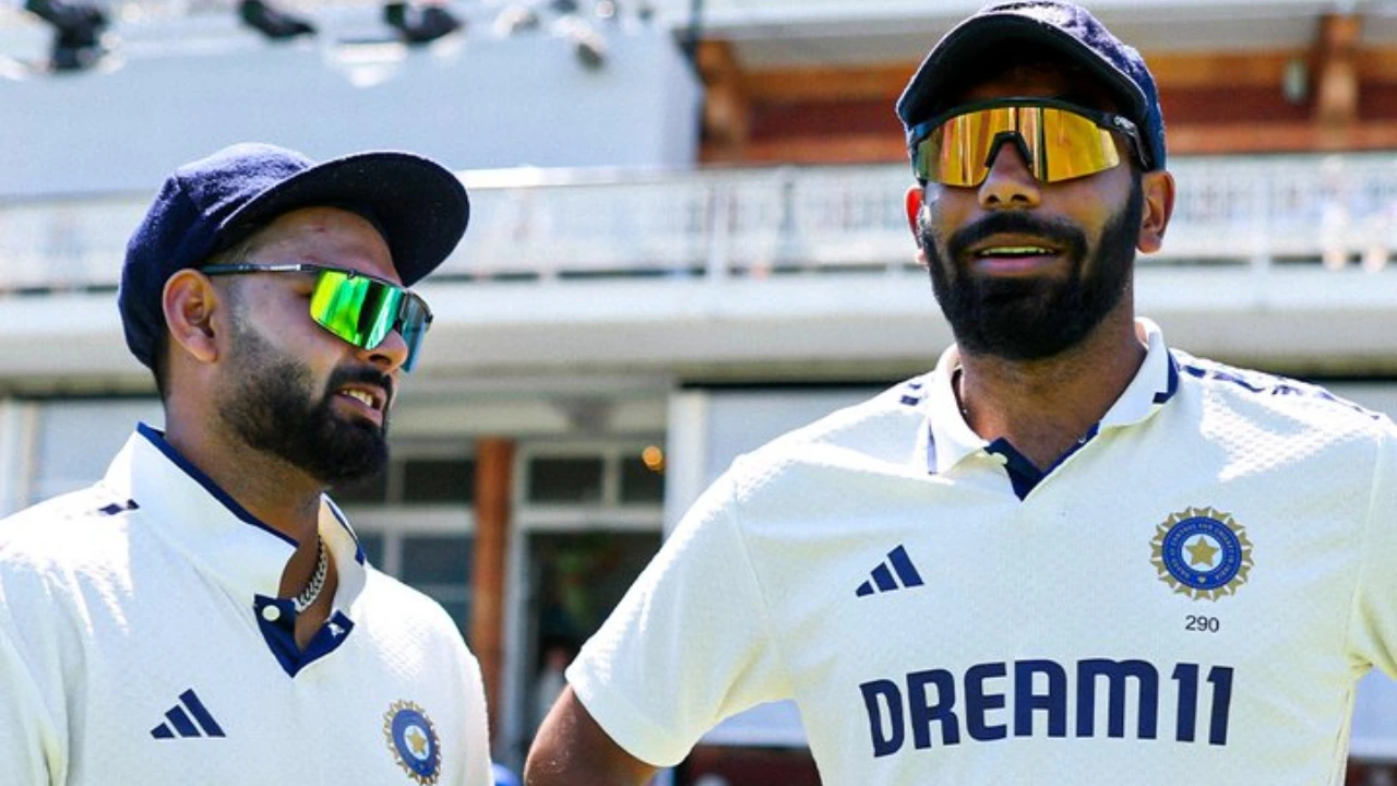 Rishabh Pant and Jasprit Bumrah