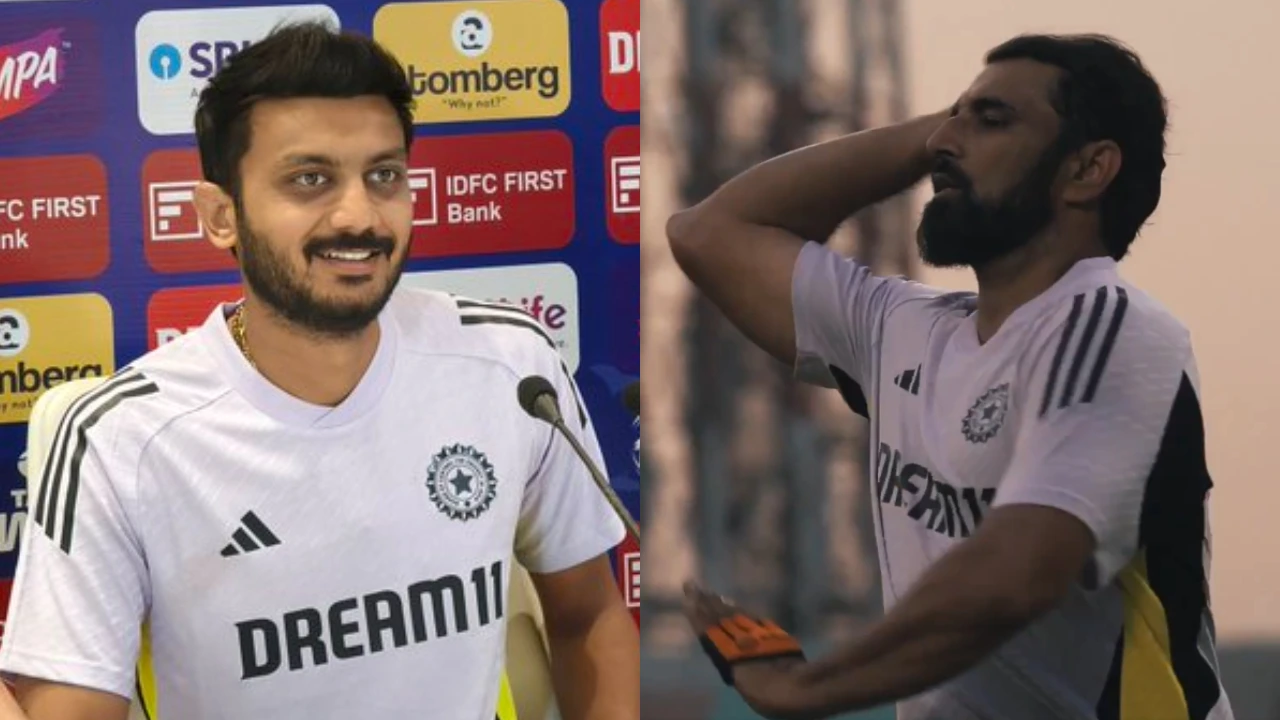 Axar Patel and Mohammed Shami