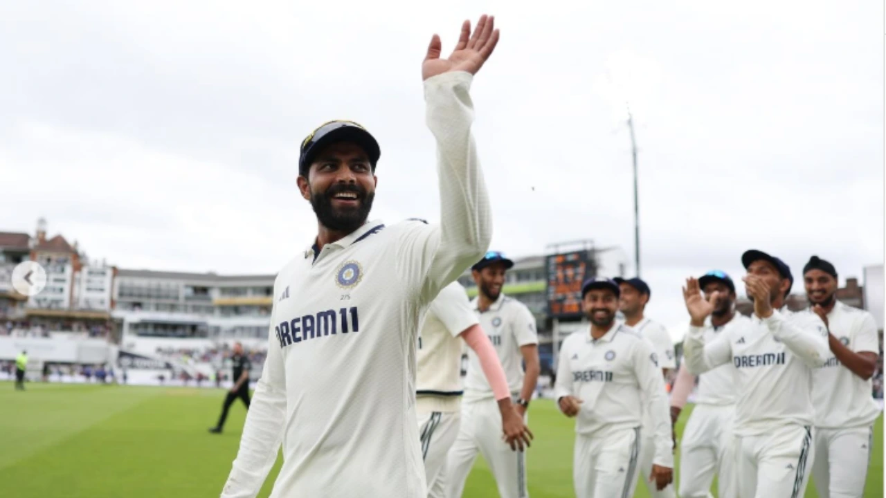 Ravindra Jadeja of India