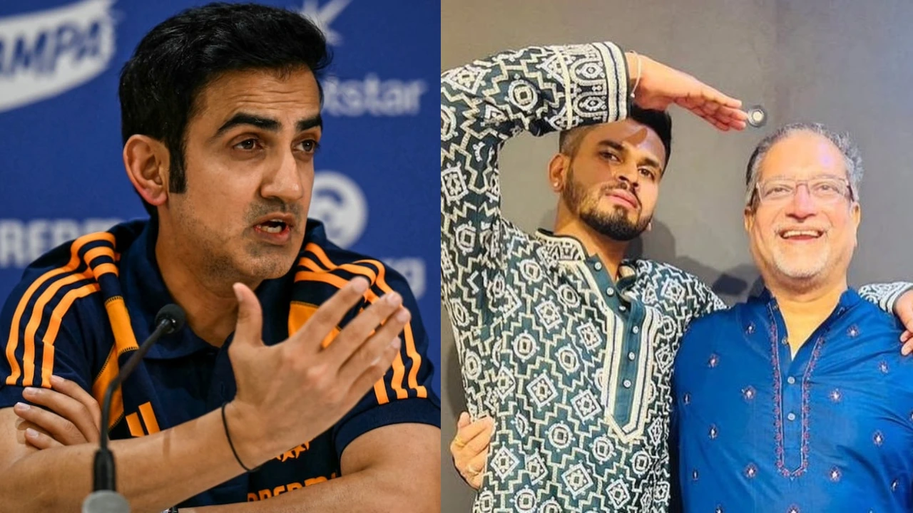 Gautam Gambhir and Shreyas Iyer