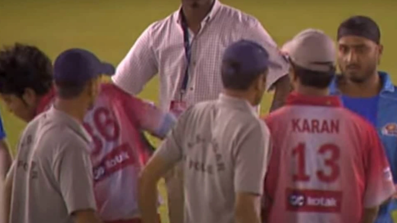 Harbhajan Singh and S Sreesanth