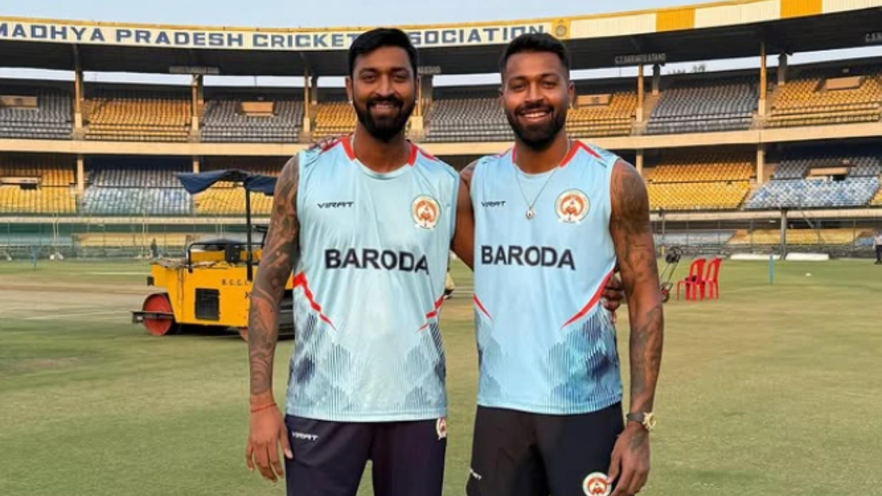 Hardik Pandya and Krunal Pandya