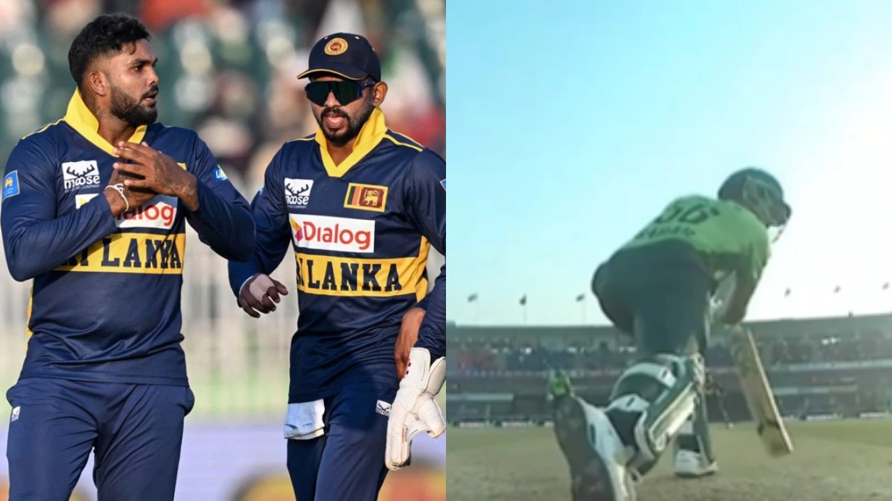 Wanindu Hasaranga and Babar Azam