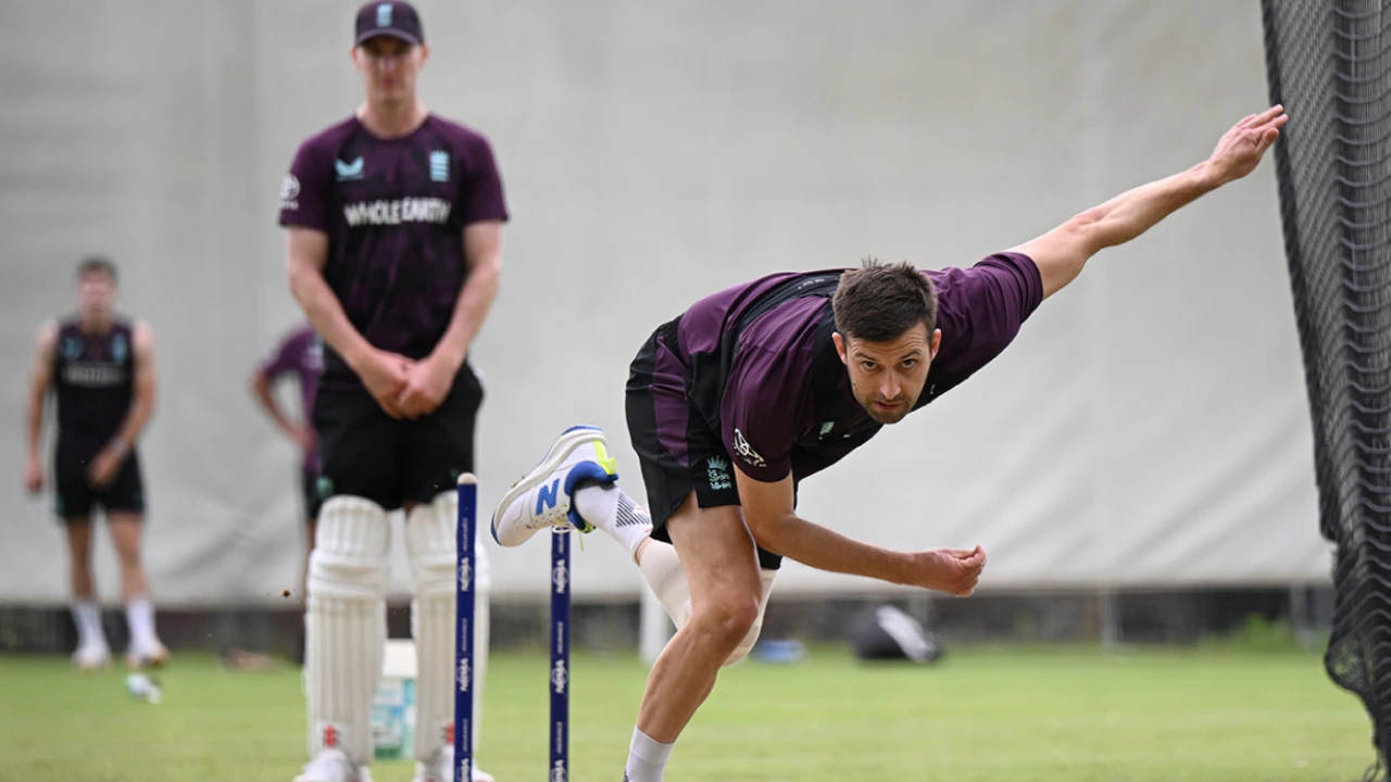 England pacer Mark Wood