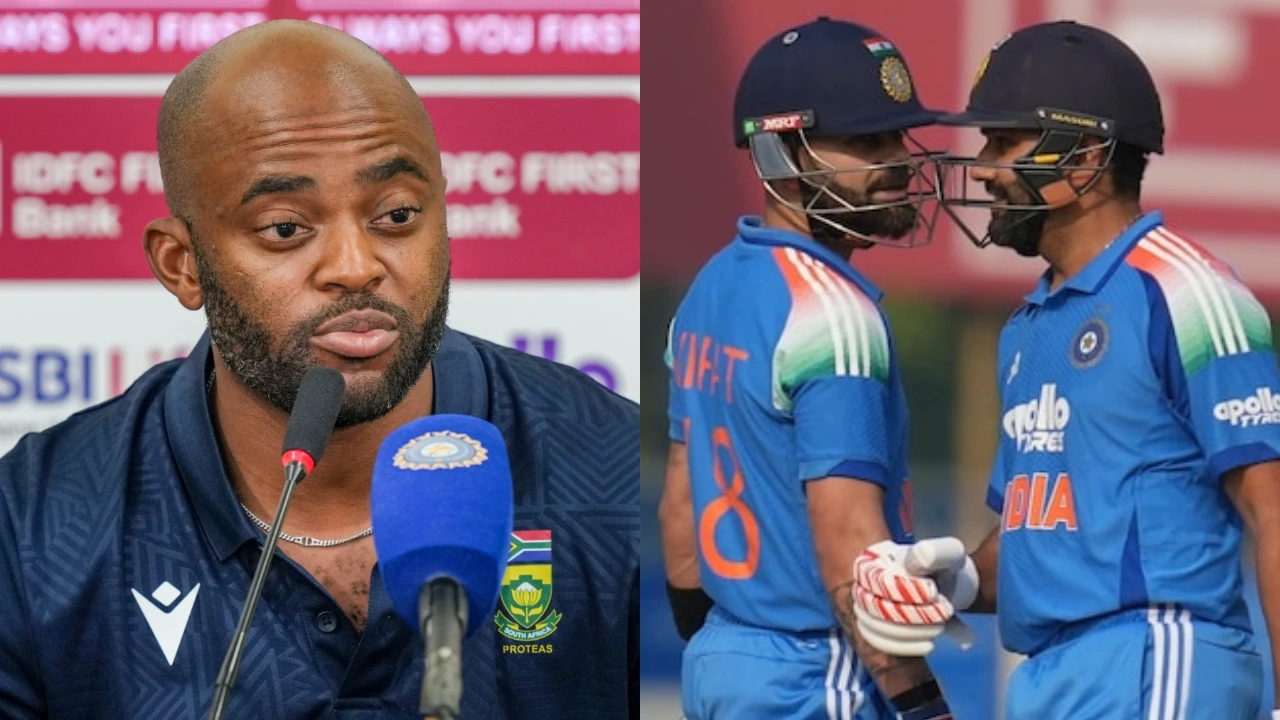 Temba Bavuma, Virat Kohli and Rohit Sharma