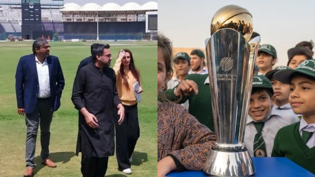 ICC event team and  ICC Champions Trophy 2025