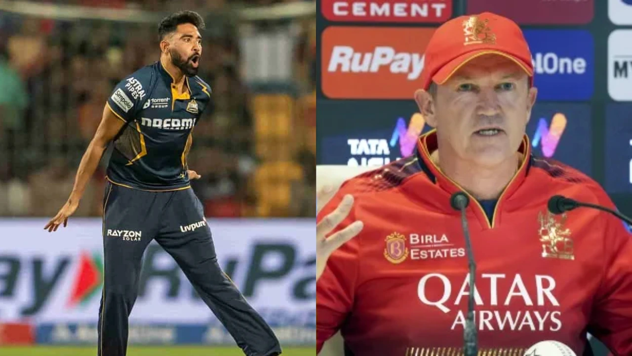 Mohammed Siraj, Andy Flower