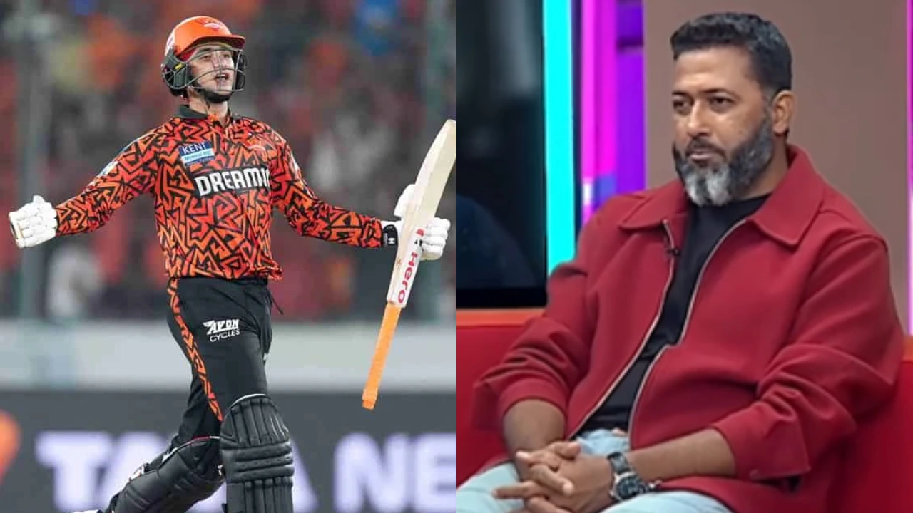 Abhishek Sharma and Wasim Jaffer