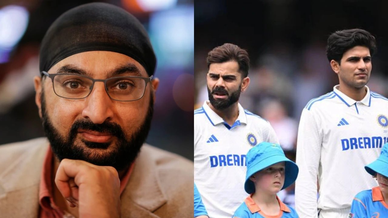 Monty Paneser, Shubman Gill and Virat Kohli