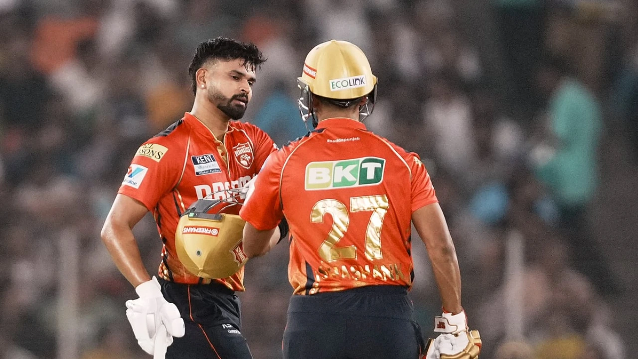 Shashank Singh and Shreyas Iyer