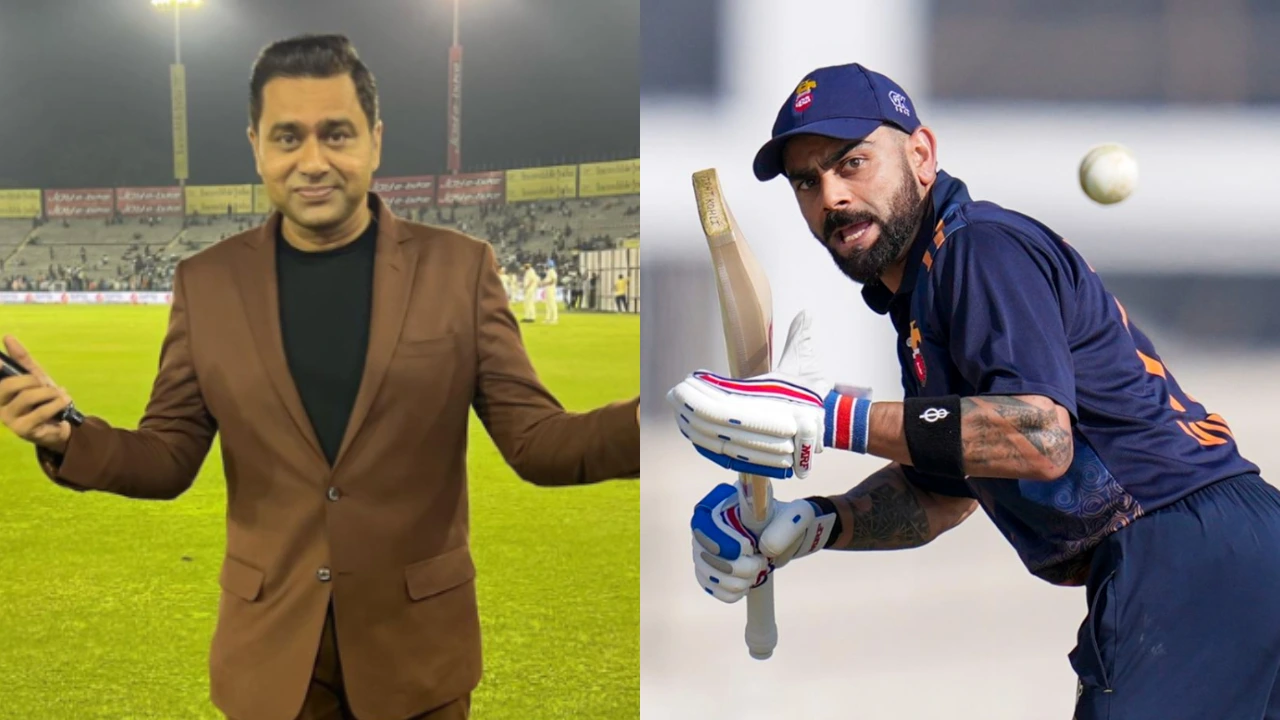 Virat Kohli and Aakash Chopra