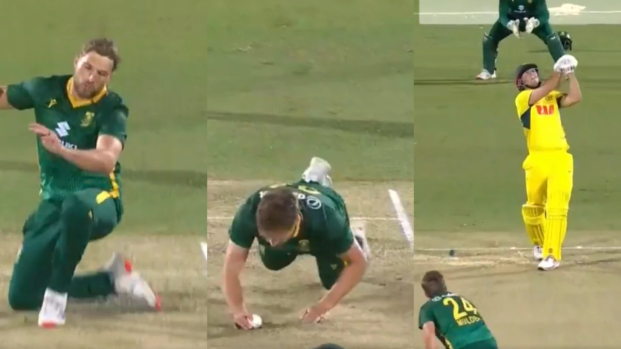 Wiaan Mulder and Mitchell Marsh