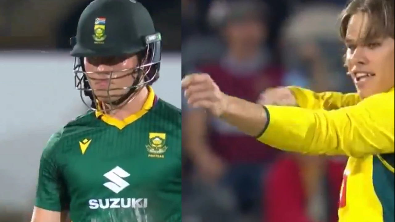 Dewald Brevis and Cooper Connolly